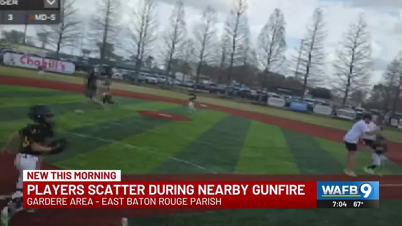 Video shows little league baseball team and coaches running after shots fired nearby