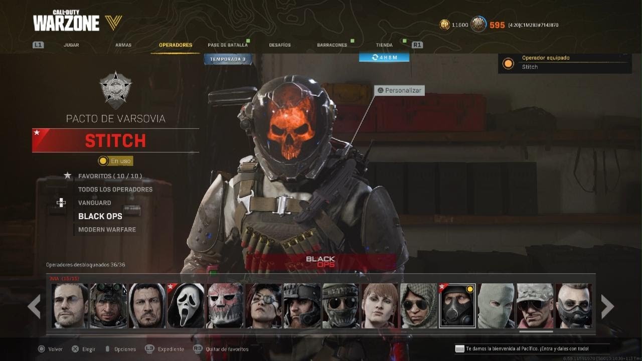 Cual COD tiene los mejores operadores. Parte 2. COLD WAR.