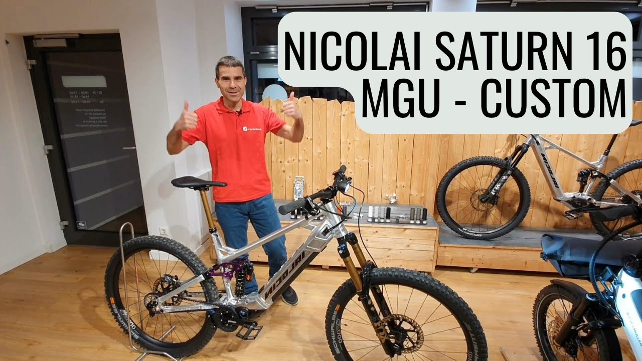 Nicolai Saturn 16 S16 MGU - individualisiert - next Level Enduro E-MTB / Tretmühle Stuttgart