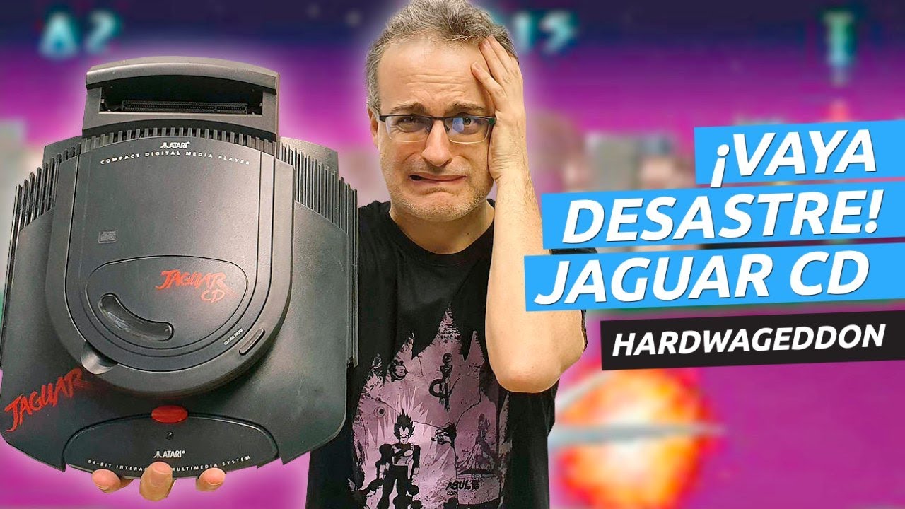 Así eran Atari Jaguar CD y sus juegos - Consolas fracasadas en Hardwageddon