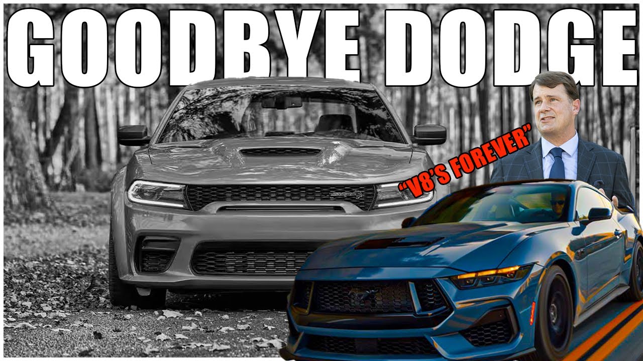 Dodge V8 HEMI is DEAD☠️, but FORD will always have a V8 MUSTANG per Ford CEO!