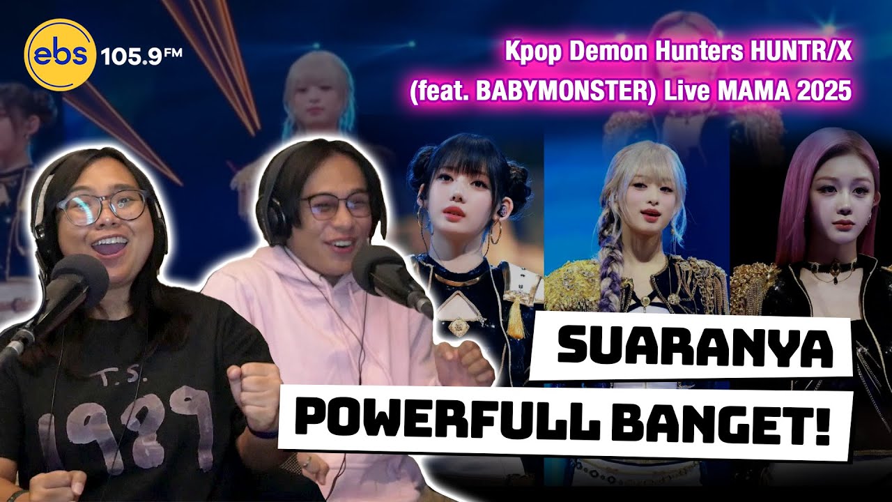 Netflix Kpop Demon Hunters HUNTR/X (feat. BABYMONSTER) MAMA 2025 by Indonesian K-Pop Fans