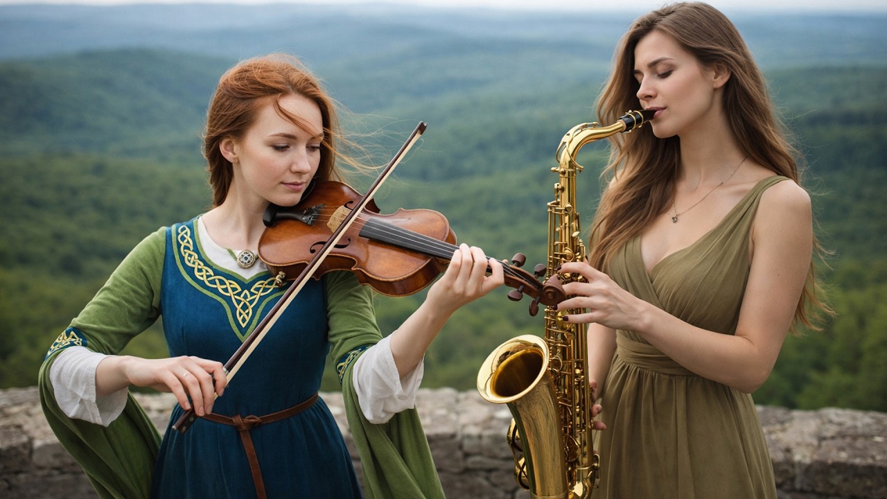 The Sunlit Isles of Avalon – You’ll Fall in Love with These Celtic Saxophone & Violin Melodies 💕