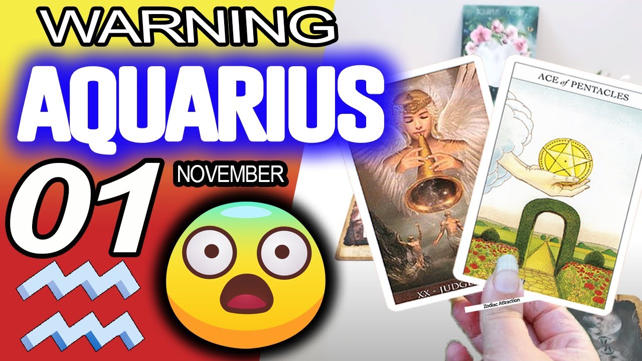 Aquarius ♒️😱WARNING: THERE MAY BE A LOT OF MONEY COMING🤑💲 horoscope for today NOVEMBER 1 2025 ♒️