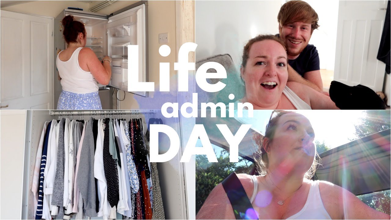 Productive Day • Ticking Off My Home To-Do List ✔️🏠 Wardrobe Clear Out, Organise & Life Admin Vlog