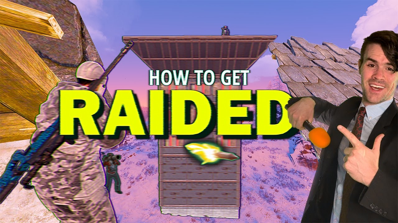 HOW TO GET ONLINE RAIDED IN RUST
