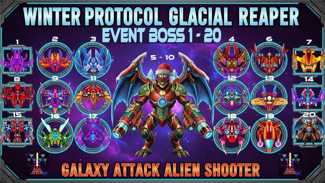 GAAS | Winter Protocol Glacial Reaper Christmas Event 2025 | Boss 1 to 20 | Review By Apache Gamers
