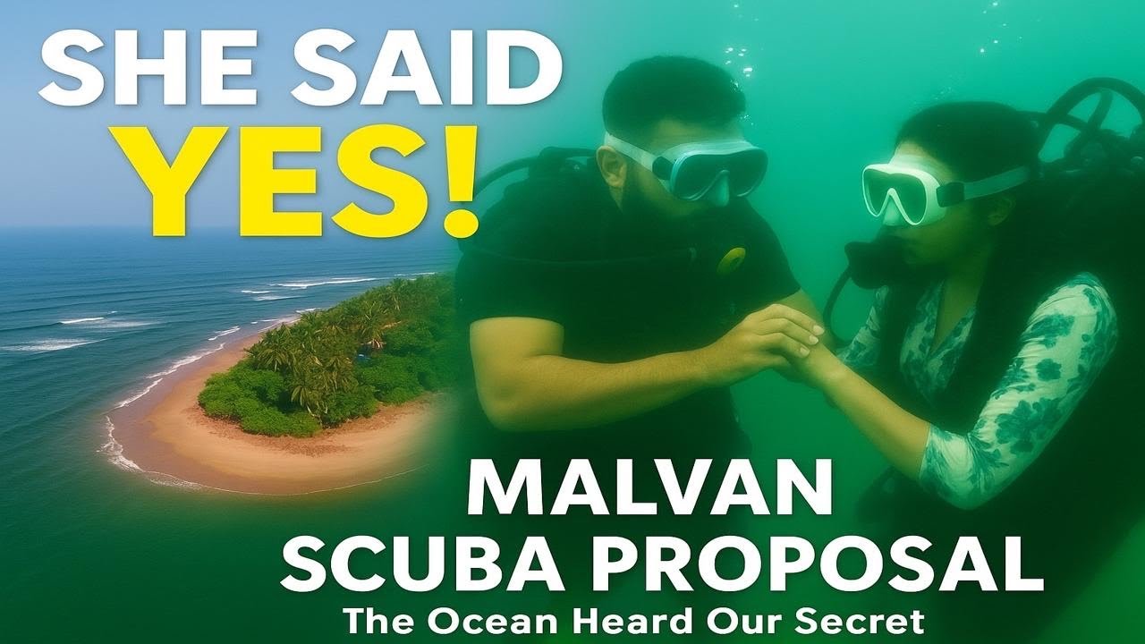 From Mumbai to Malvan 🌴 | Exploring Tarkarli, Scuba Diving & An Epic Underwater Proposal
