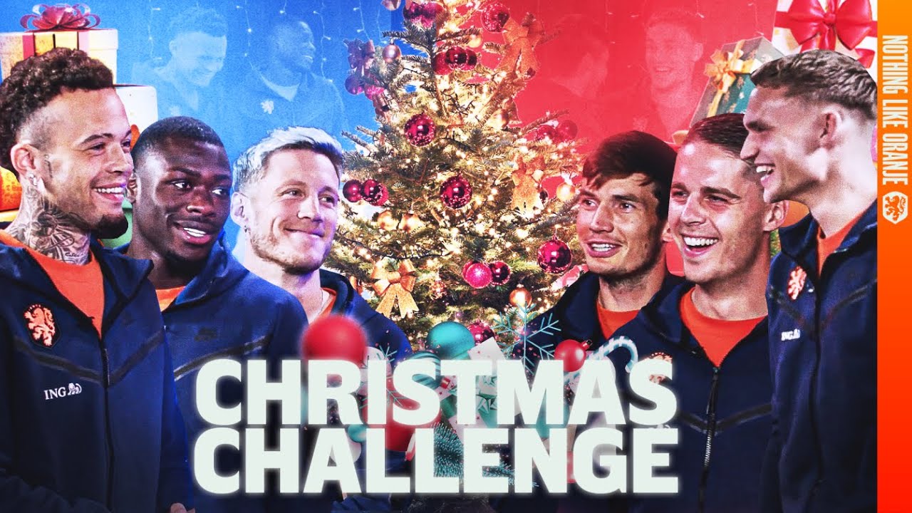 🎅 CHRISTMAS CHALLENGE! 🎄🎁 | Hartman, Weghorst & Brobbey VS Verbruggen, De Roon & Veerman 🔵🔴