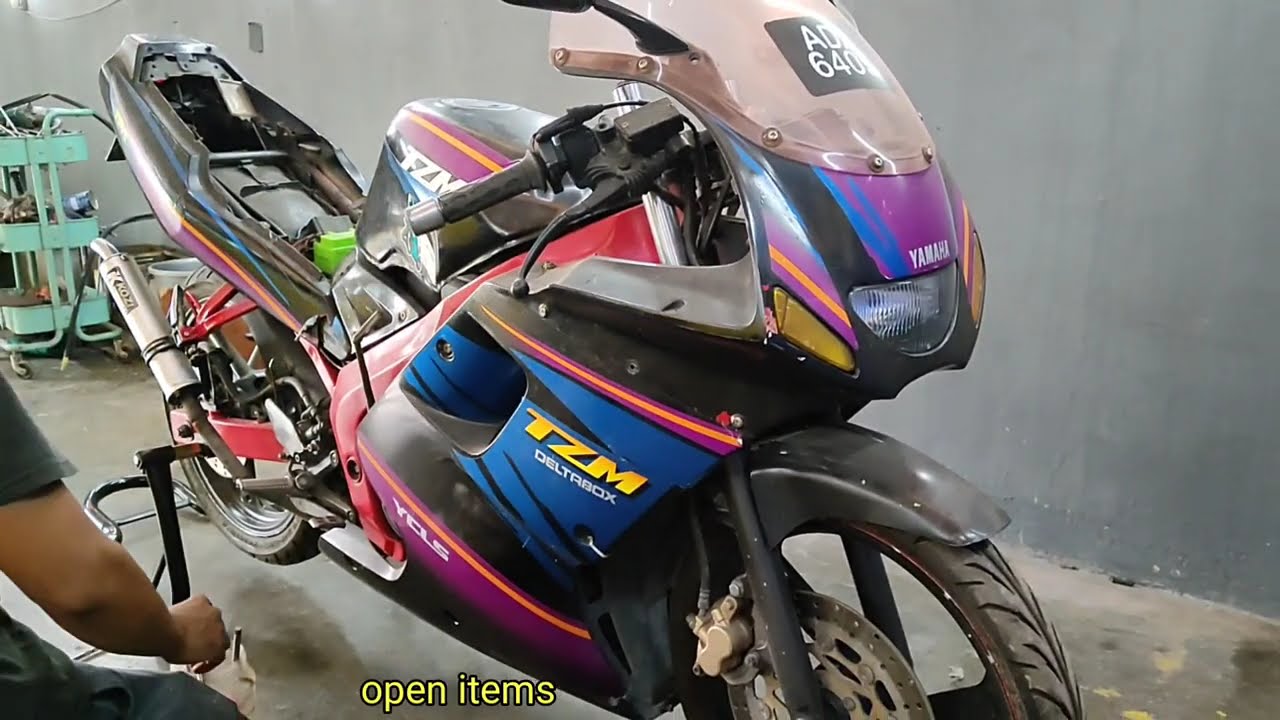 Restoration Yamaha Tzm 150 /part 1