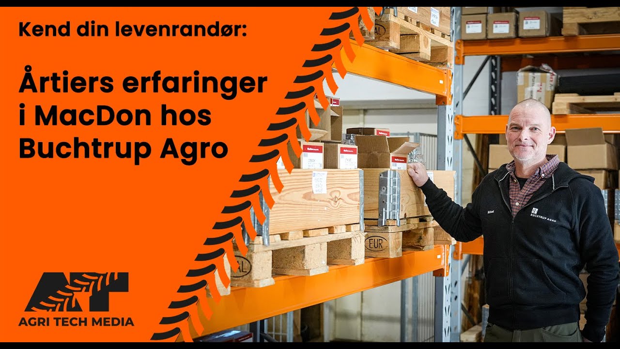 🇩🇰 Kend din leverandør: Årtiers erfaringer i MacDon hos Buchtrup Agro