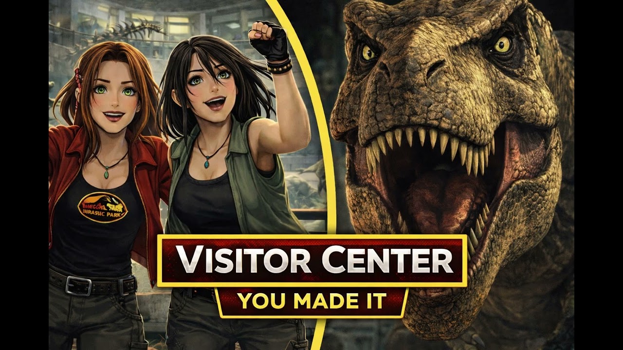 VISITOR CENTER — YOU MADE IT | Jurassic Park Megadrive Final Stage