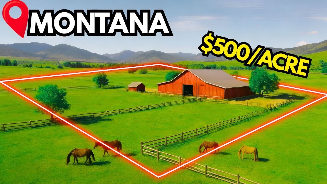 12 Dirt-Cheap RANCHES in Montana for Sale (with Acerage)