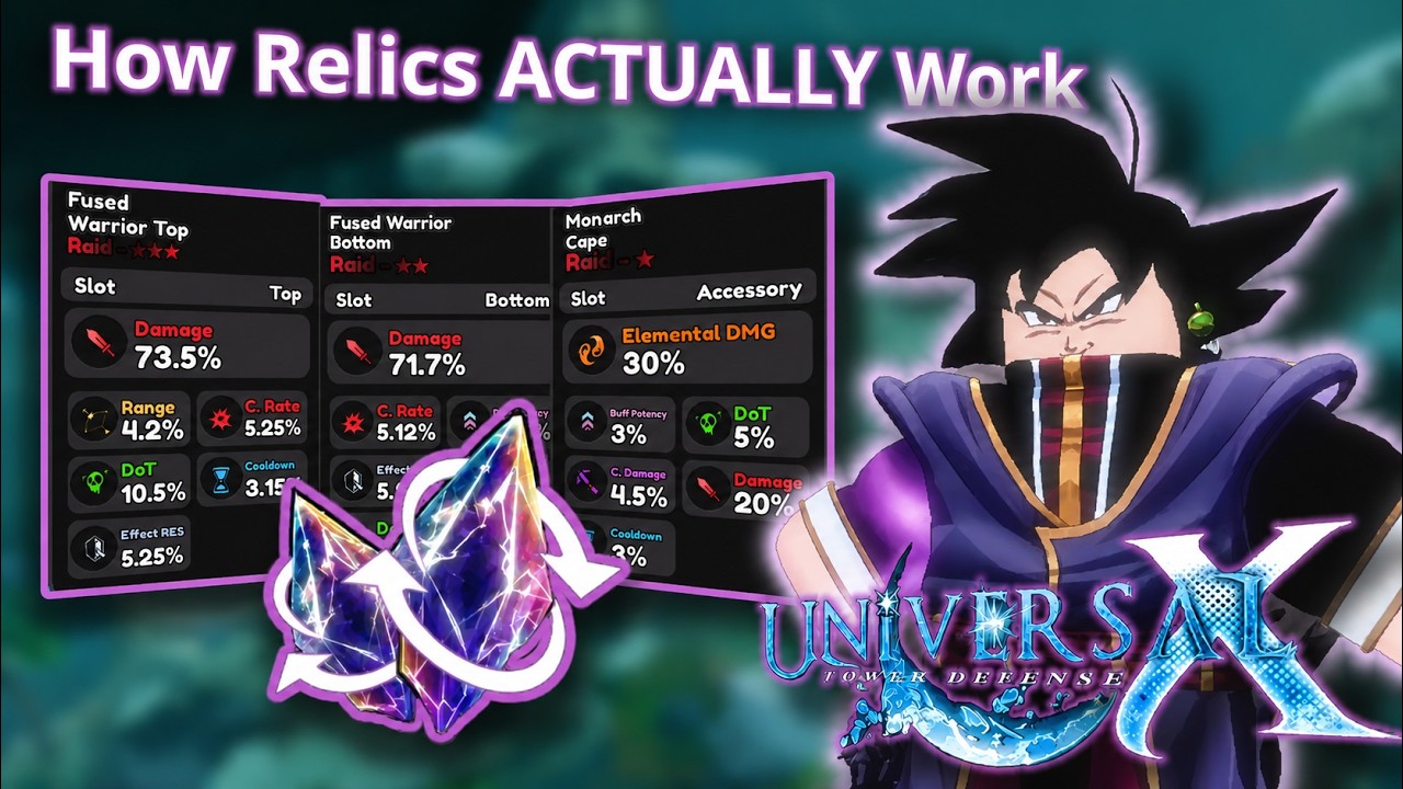 How Relics ACTUALLY Work in Universal Tower Defense X!
