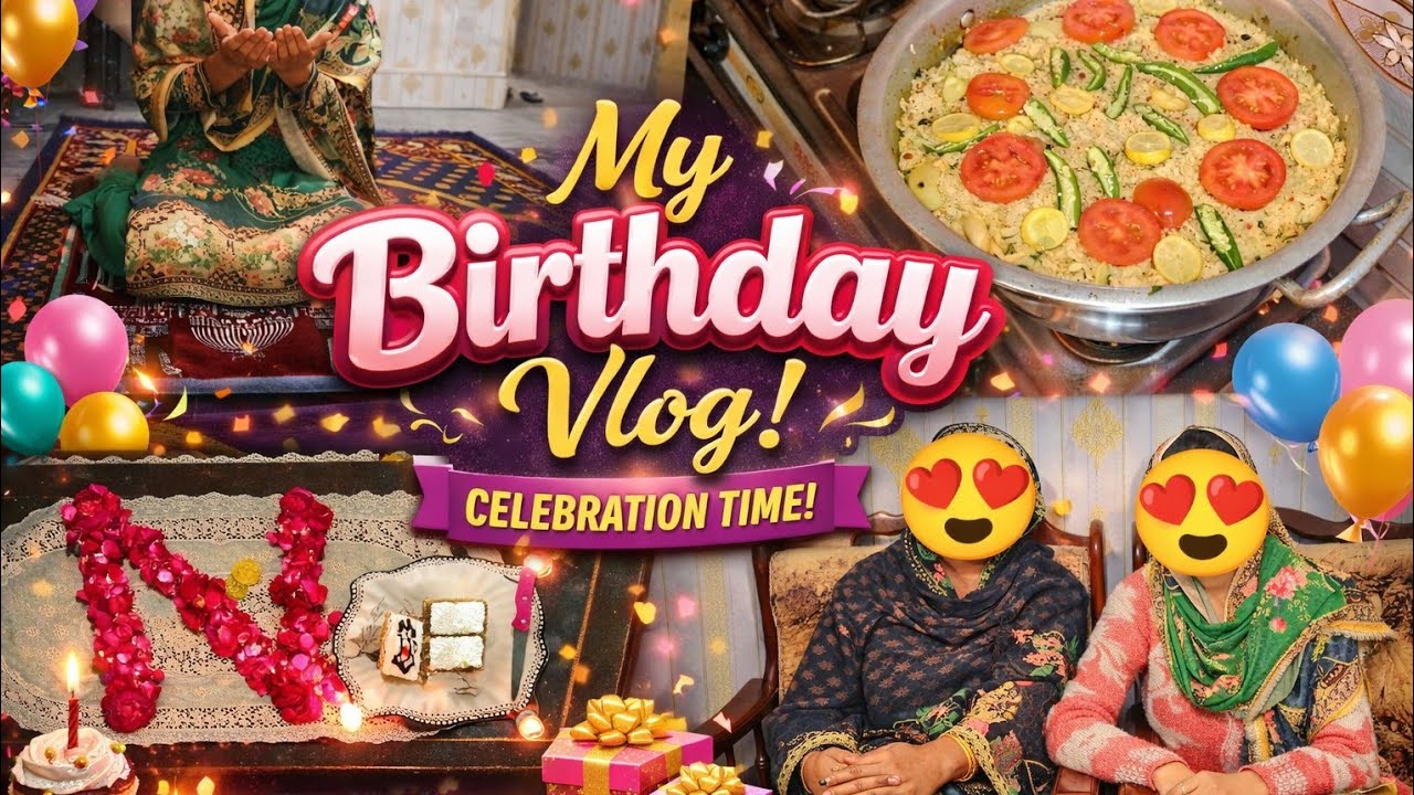 Allah Ke Zikar Se Din Shuru | Birthday Surprise by Family | Alhamdulillah 🤍