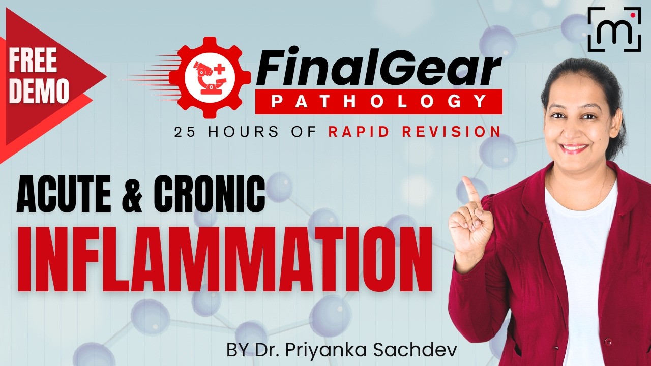Acute & Chronic Inflammation High-Yield Revision | 2nd Prof Final Gear Demo | Dr. Priyanka Sachdev