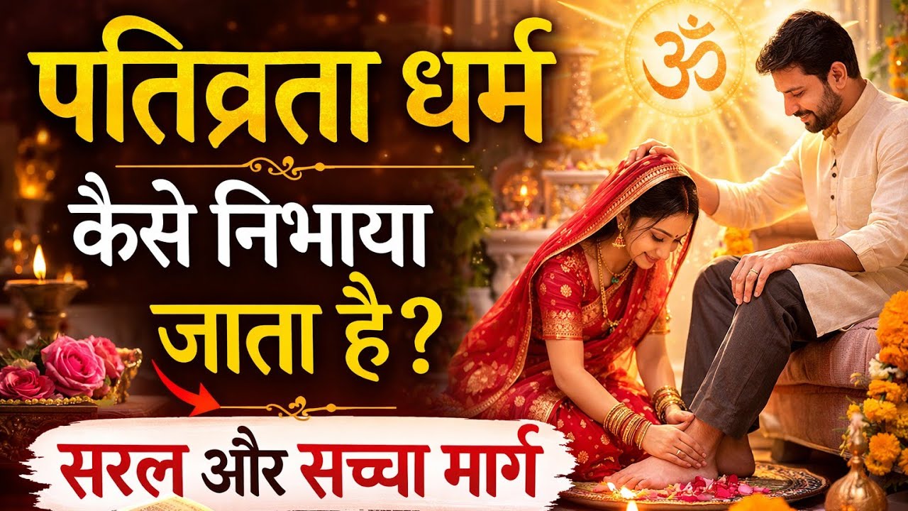 पतिव्रता धर्म कैसे निभाया जाता है? — सरल और सच्चा मार्ग 