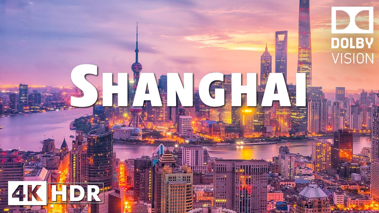 [4K] SHANGHAI – Futuristic Skyline Nights | Deep House Chill Vibes