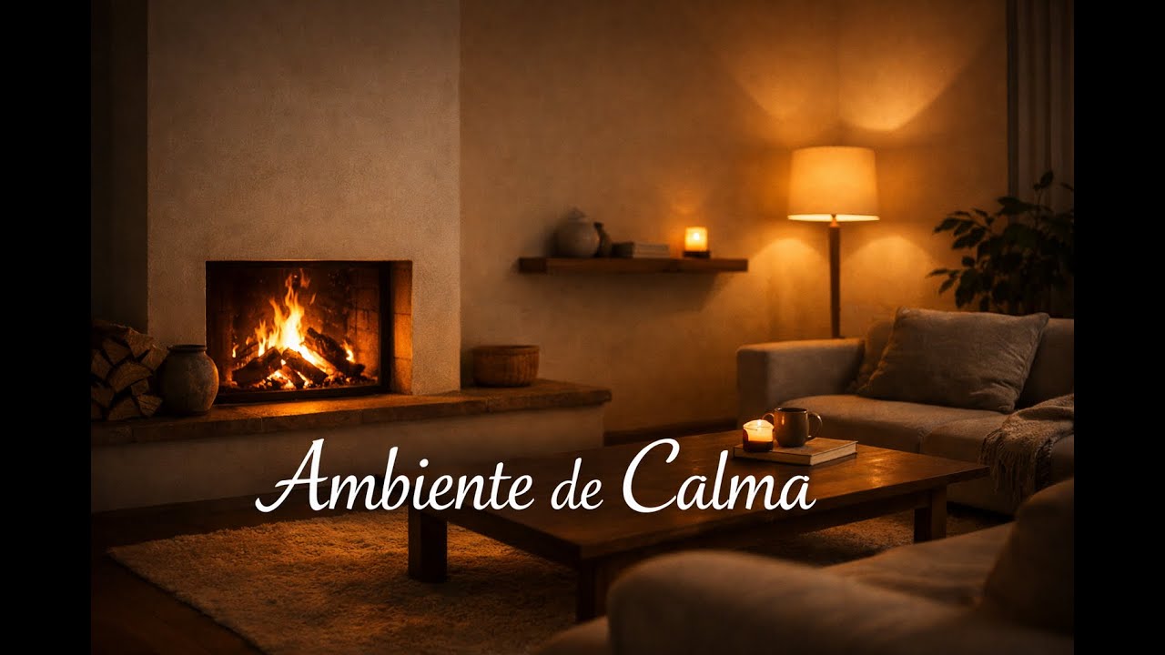 Ambiente de Calma 🔥 Lareira para Relajar la Mente y el Corazón