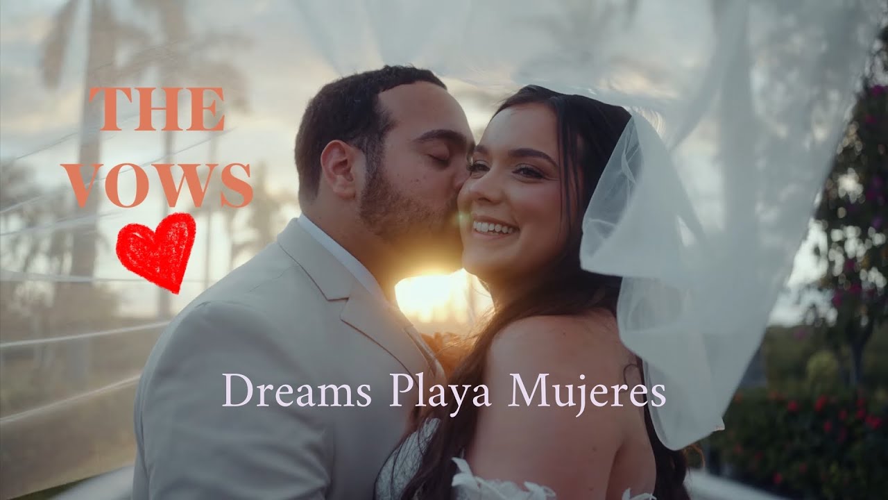 Dreams Playa Mujeres Wedding Highlight | Ashley & Javier