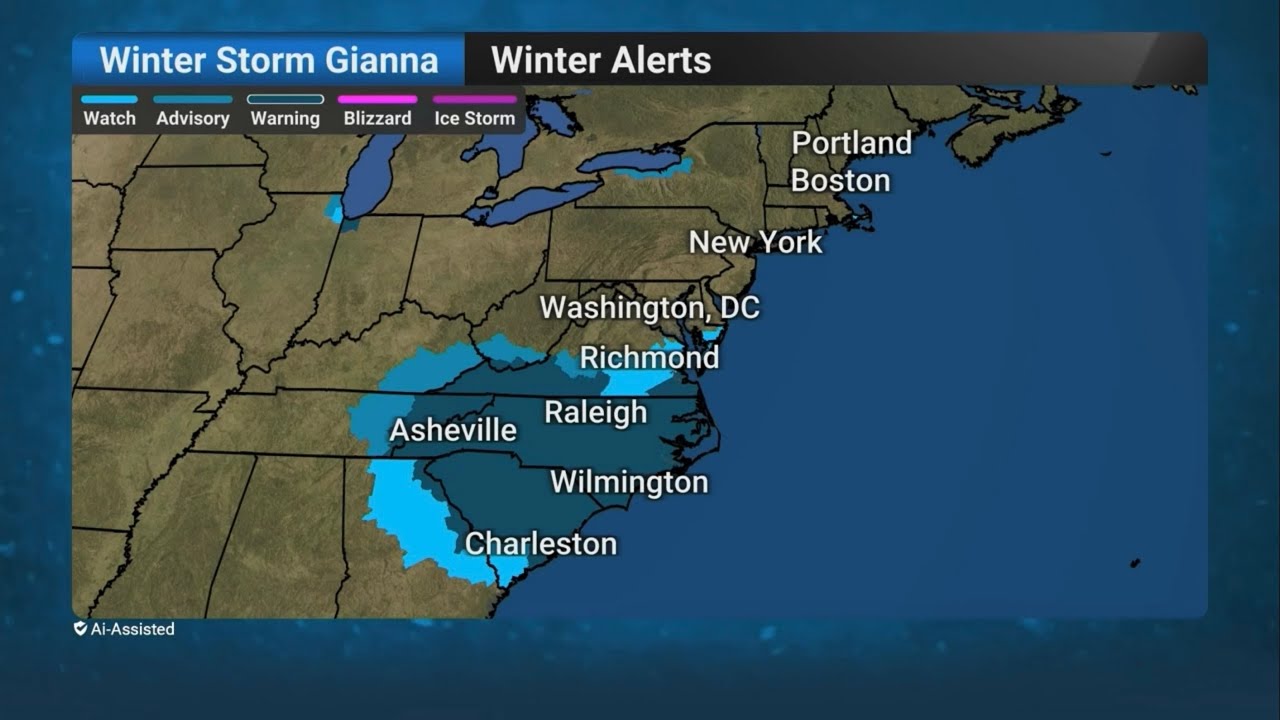 TWC Winter Storm Gianna Automated Update (1/30/2026)