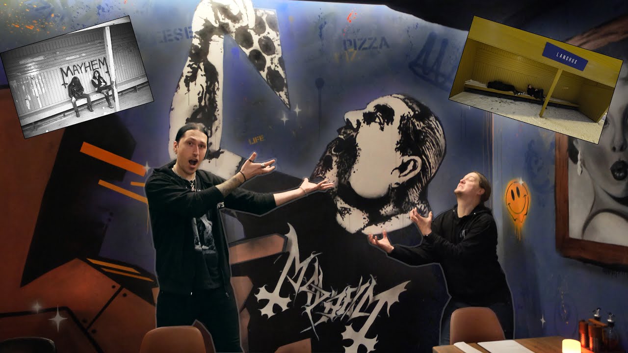 Мы пообедали в ресторане BLACK METAL в Лангхусе (Норвегия)!
