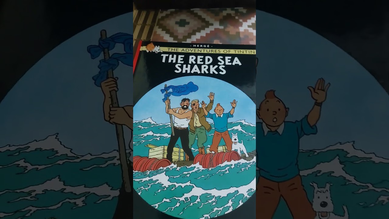 Tintin Hardcover - The Red Sea Sharks