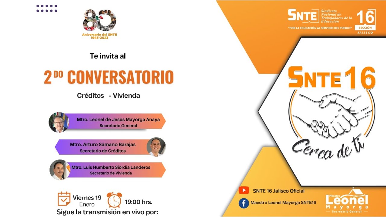 2do Conversatorio, Vivienda y Créditos