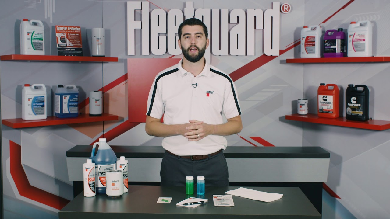 How to Interpret Fleetguard Coolant 3-Way Test Strips