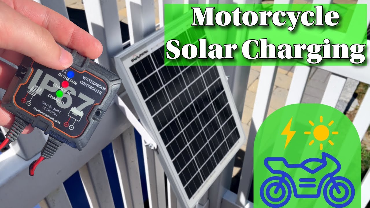 Free Power: Charging My Motorcycle with Solar