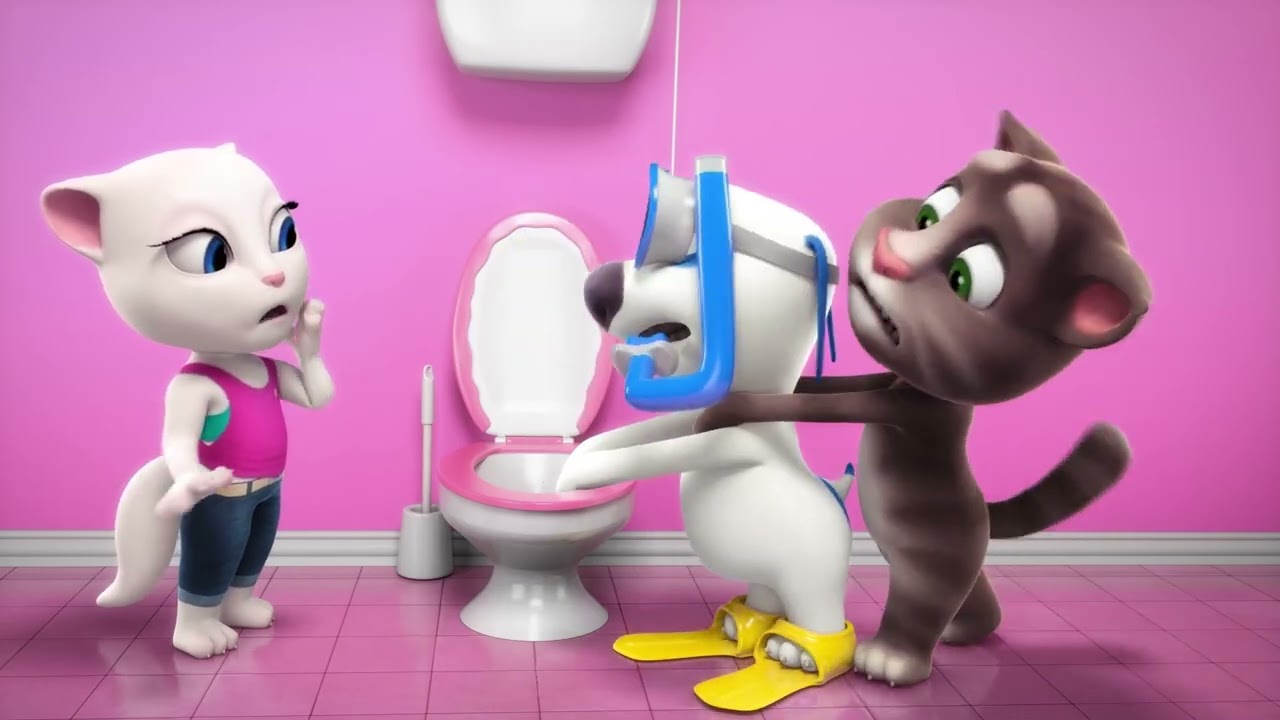 Talking Tom - ¡Pelea por el juguete! | WildBrain Niños