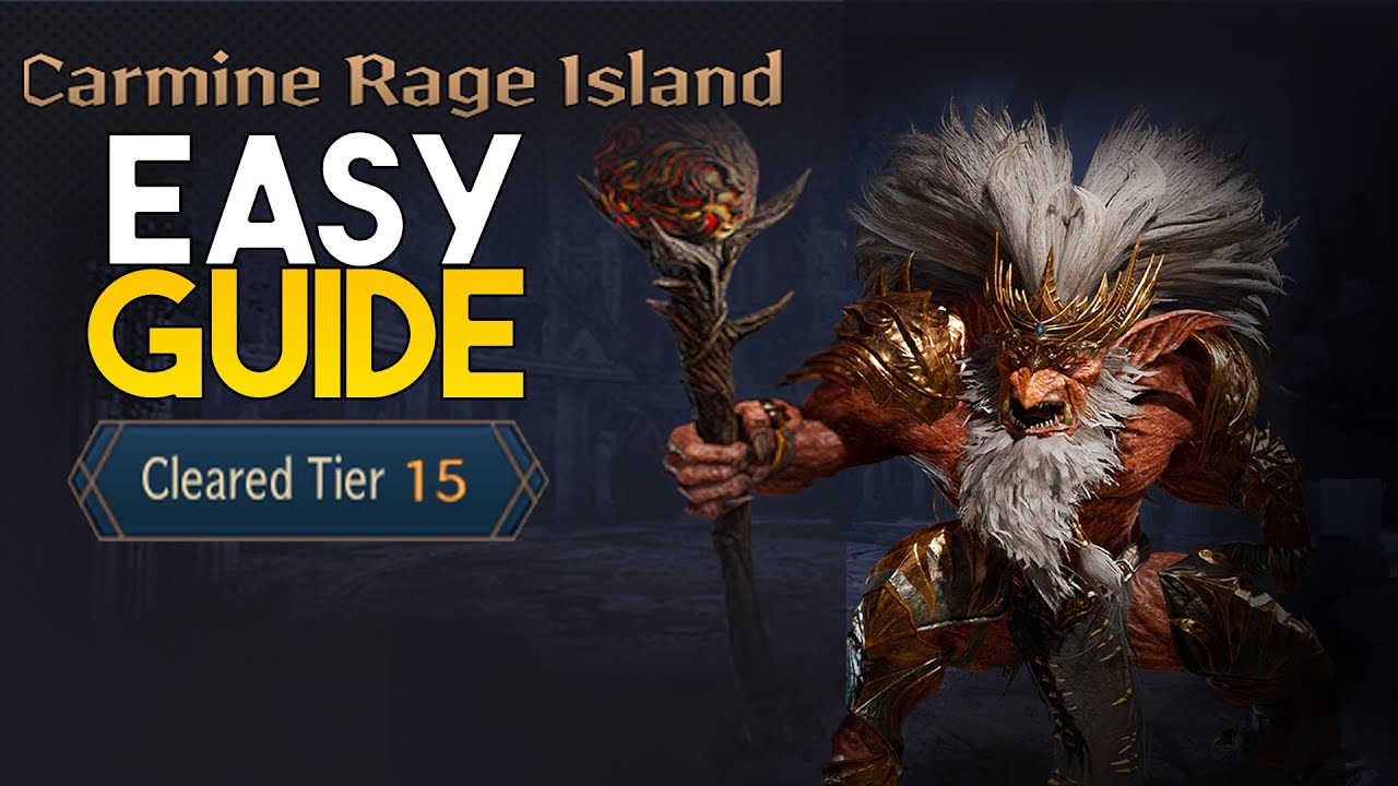 Throne & Liberty | ПОЛНОЕ руководство Carmine Rage Island (Испытание измерений), уровни 5–15