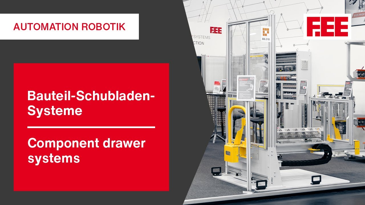 F.EE Bauteil-Schubladen-System | Pr&auml;zision trifft Ergonomie!