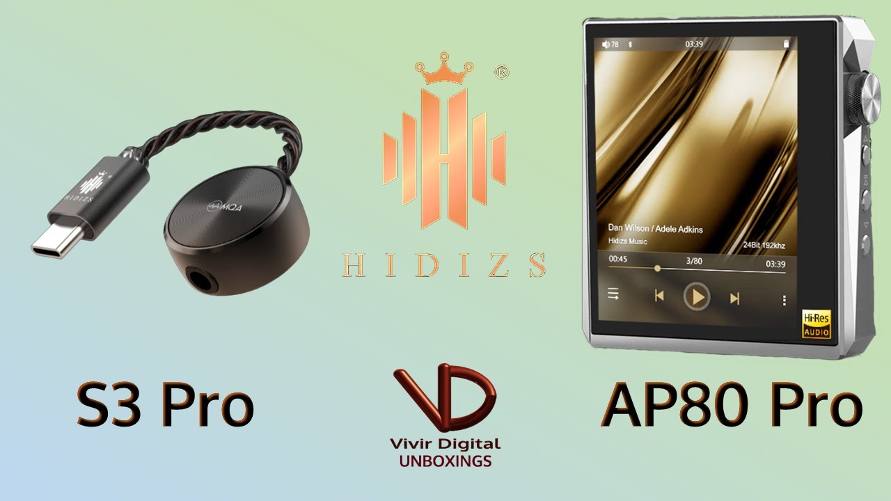 Hidizs DAP AP80Pro y Dongle DAC S3 Pro - Vivir Digital