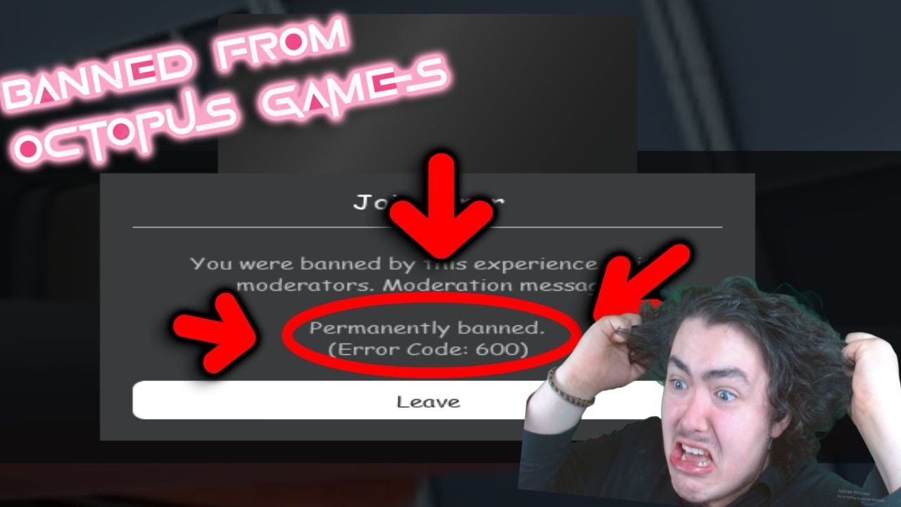 I GOT BANNED ON OCTOPUS GAMES?!?!?