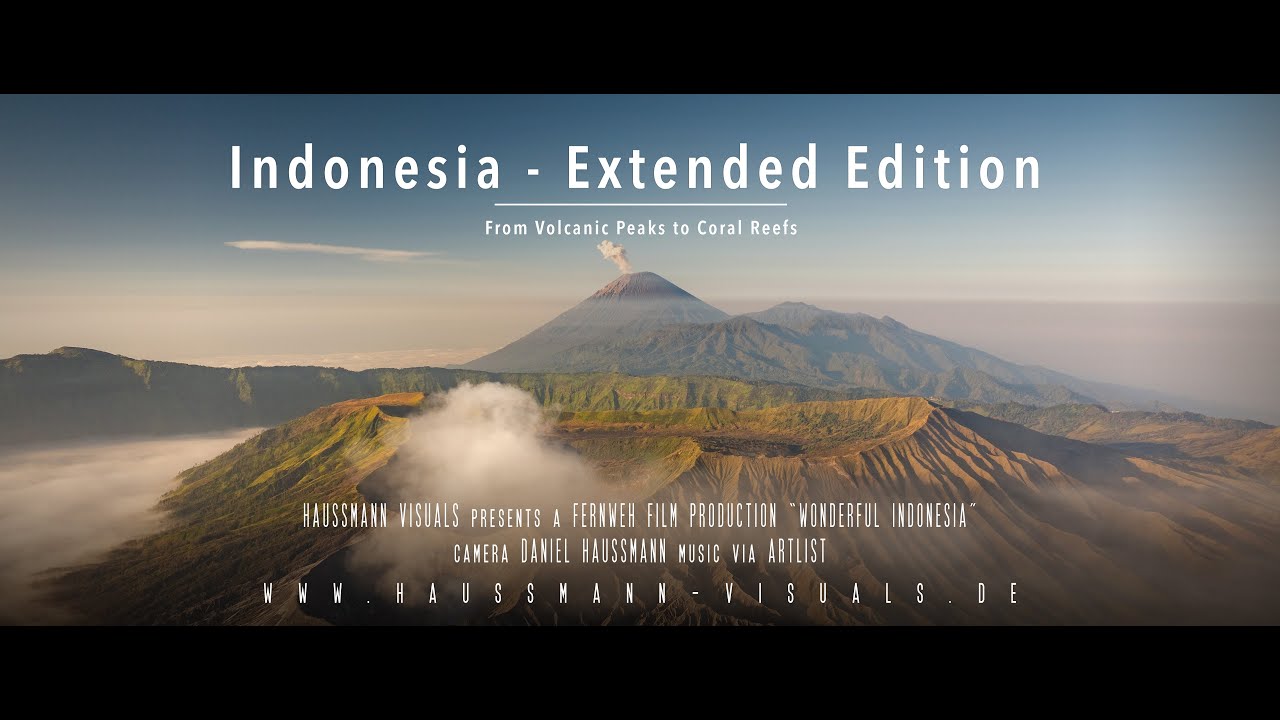 Extended Edition - Wonderful Indonesia 45min relaxing drone footage