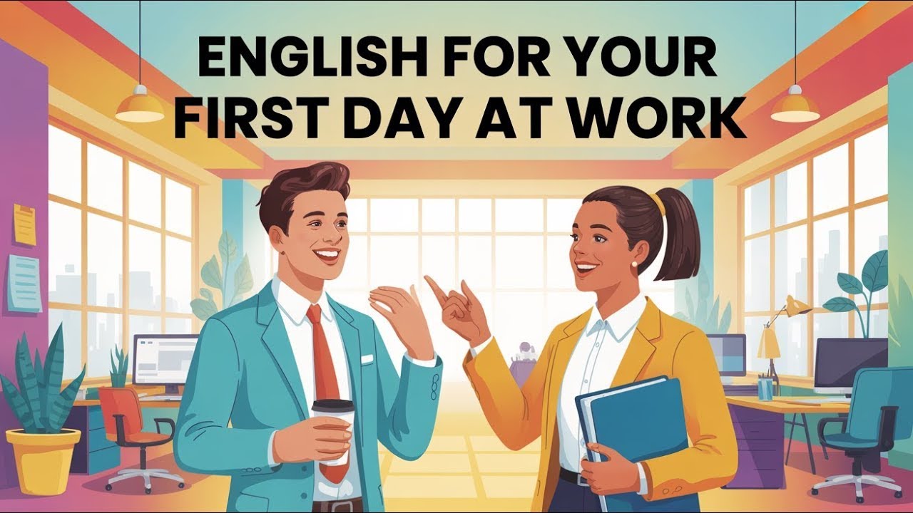 English for Your First Day at Work   Meet Coworkers & Navigate Office Culture