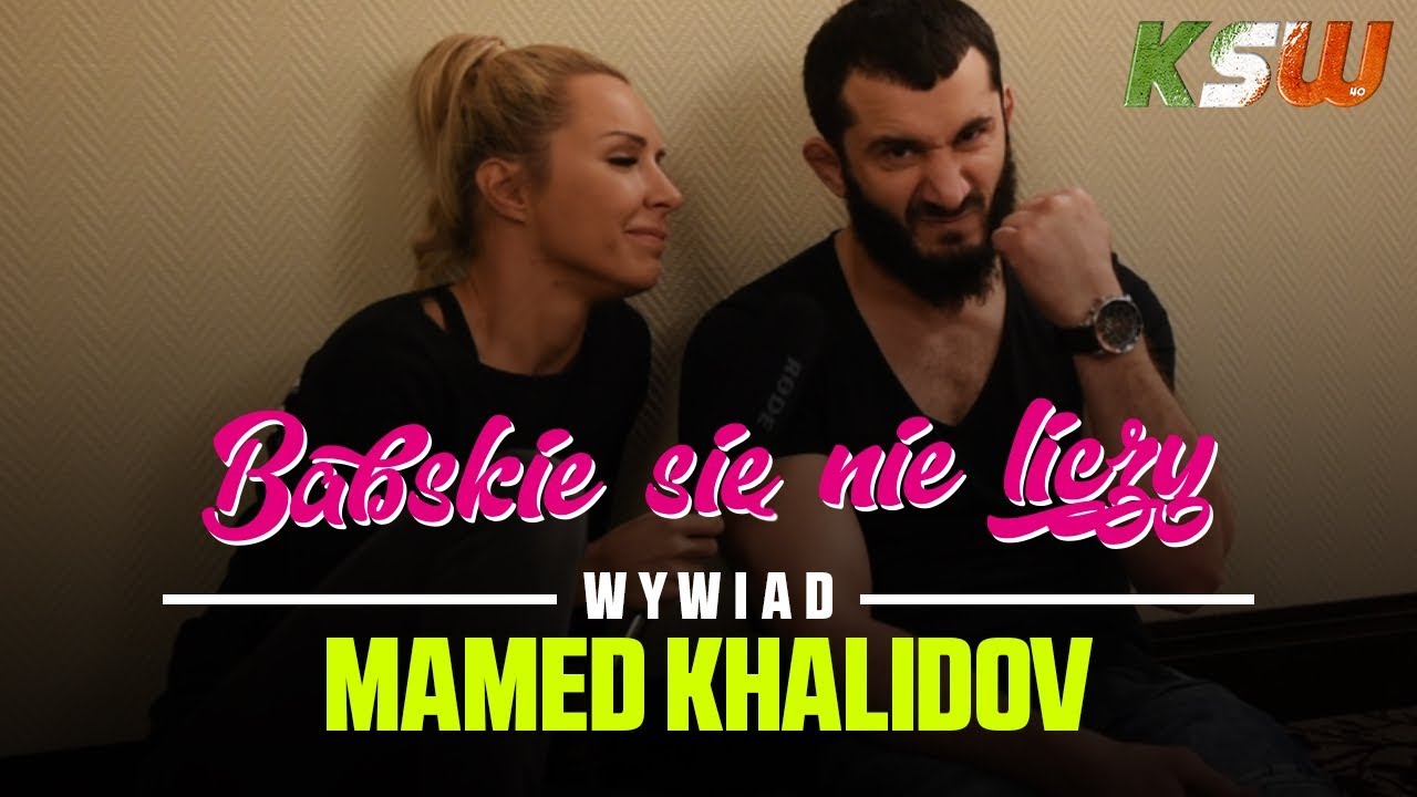 ⭐️⭐️⭐️KSW 40 - Romantyczny Mamed Khalidov  - 