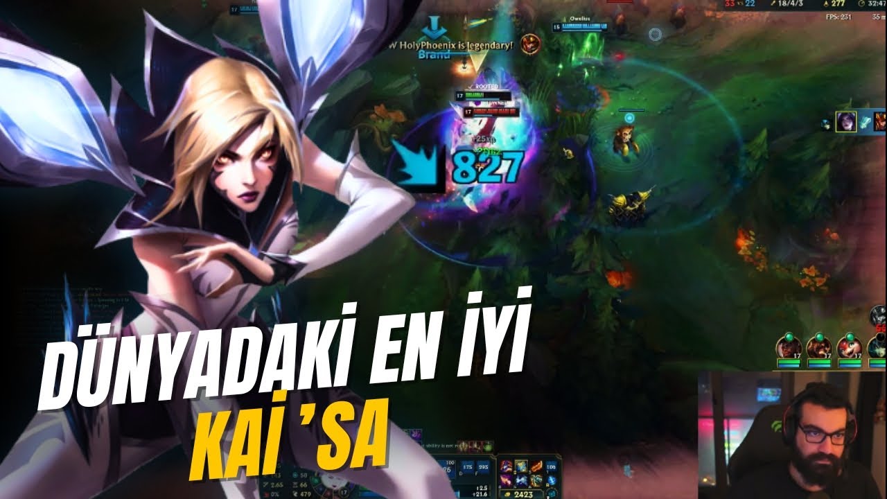 DÜNYANIN EN İYİ KAI'SA'SI OLMAK İÇİN ADAYLIK VİDEOSU | HolyPhoenix