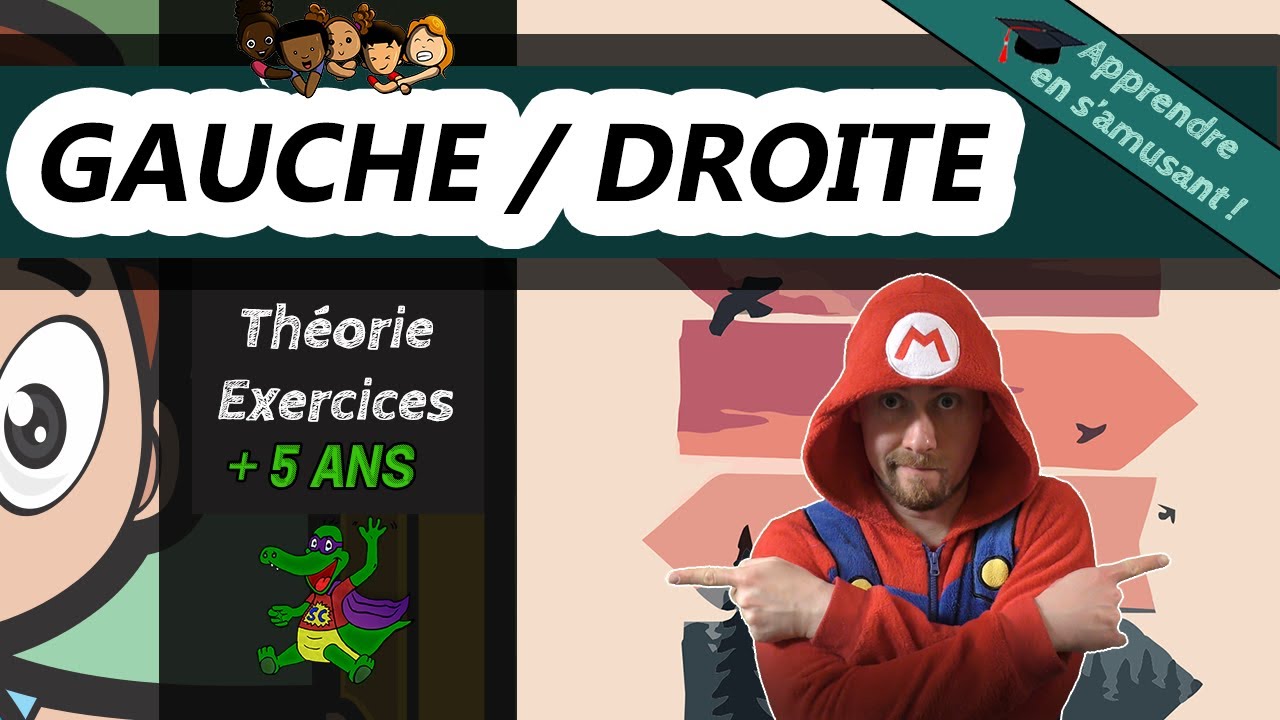 À droite, à gauche (vocabulaire spatial) - CP - P1