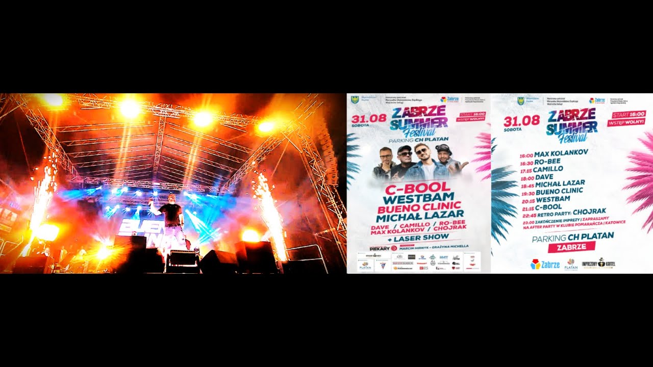 31.08.2024 KONCERT - Open Sesame (Abracadabra) - Dj Bueno Clinic, Zabrze Summer Festival (cz.1)
