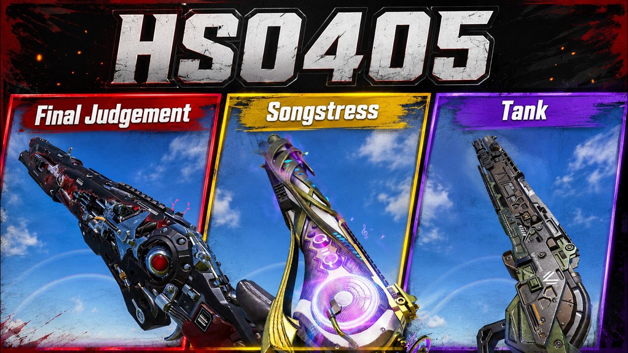 All Legendary And Unique Epic HS0405 Blueprints | HS Tank or New Legendary Terminator?
