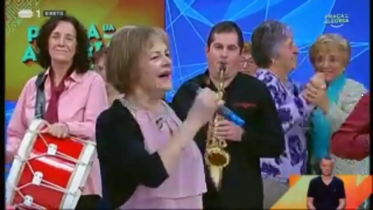 Rosa Branca - Cantigas na Eira na Praça da Alegria RTP.