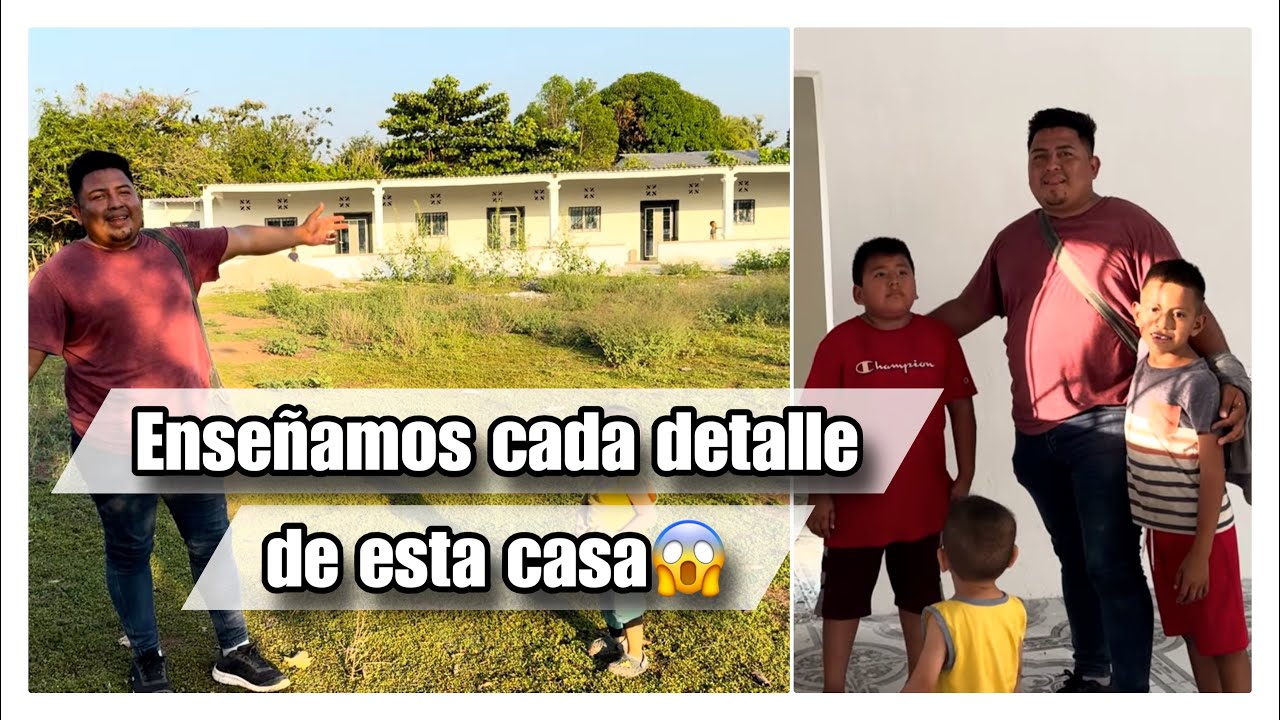 BIENVENIDOS ami casa dice mi SOBRINO: esta es la casa de mi hermano de afuera 