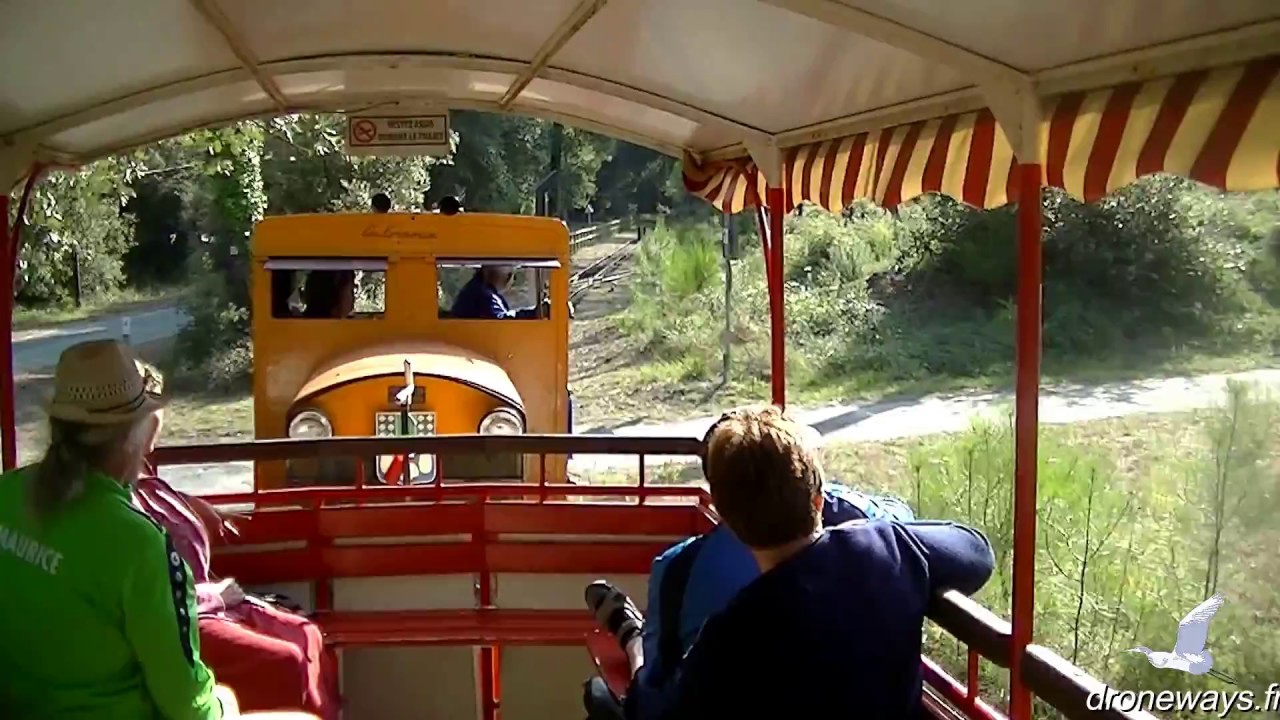 Le petit train de  Saint Trojan (Charente maritime)
