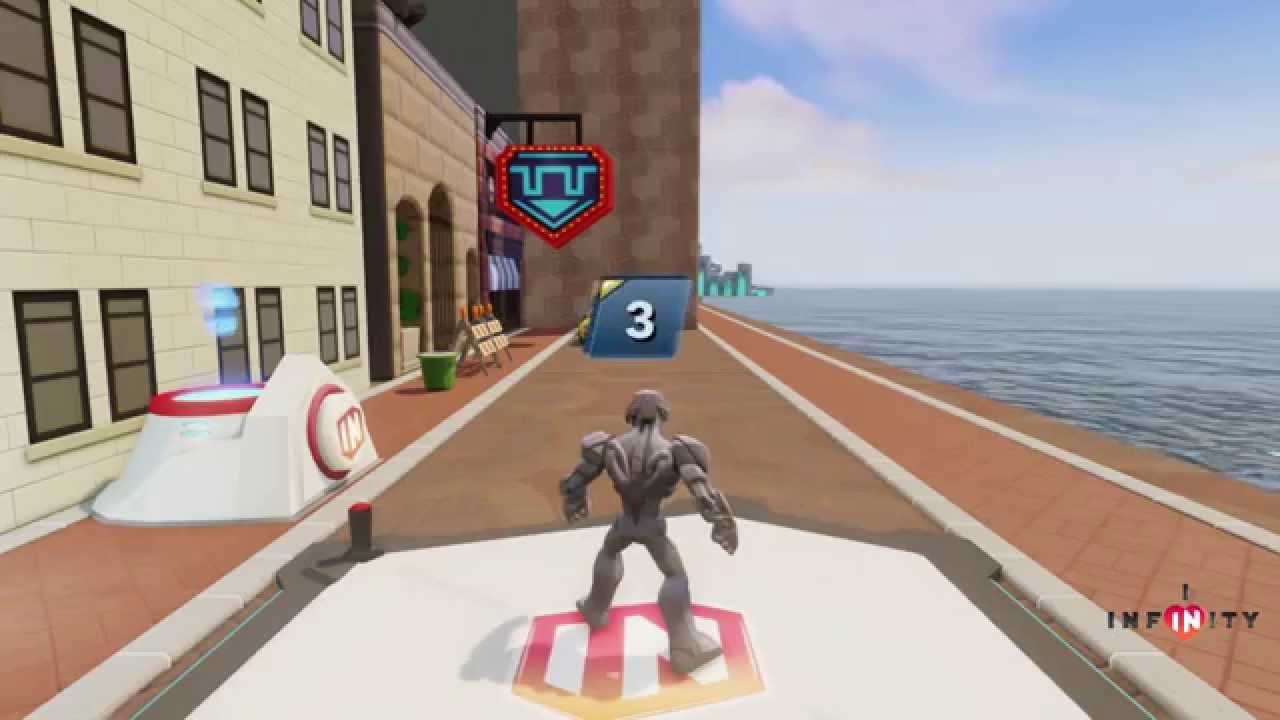 Ultron Gameplay in Disney Infinity 3.0 (PC) in Urban Brawl