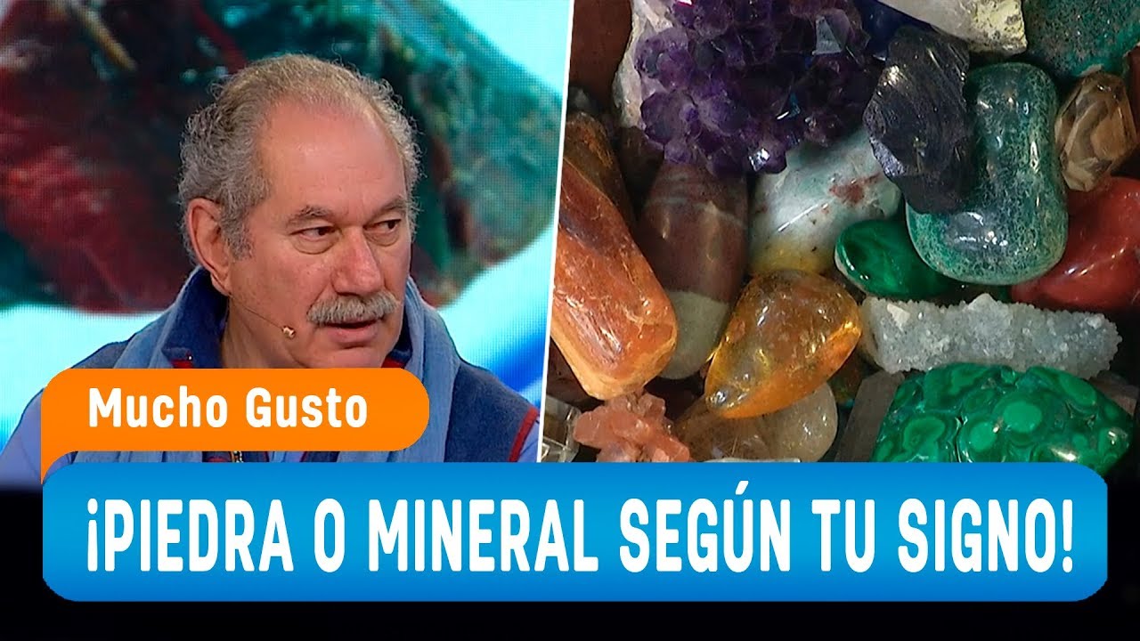 Pedro Engel explica las piedras que debes ocupar según tu signo - Mucho Gusto 2019