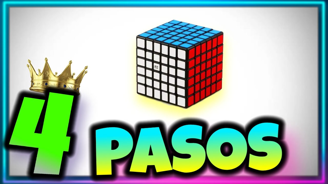 😱COMO ARMAR EL CUBO 6x6 PASO a PASO✅