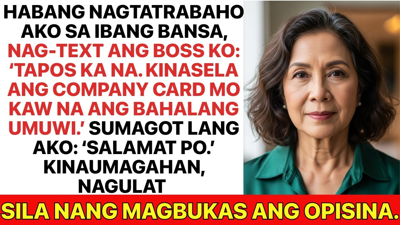 Iniwan Nila Akong Naka-stranded sa Ibang Bansa—Biglang Hindi Na Gumana ang Company Card.