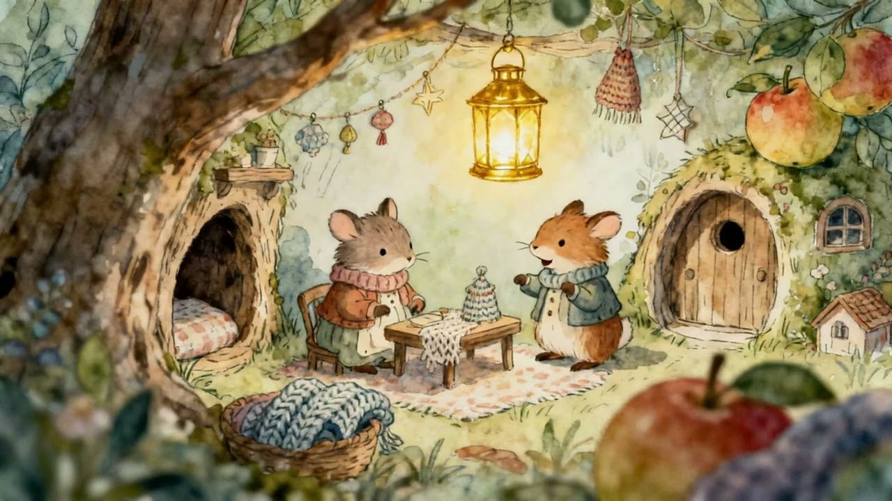 Firefly Meadow Cottage | Gentle Storybook Folk for Restful Evenings